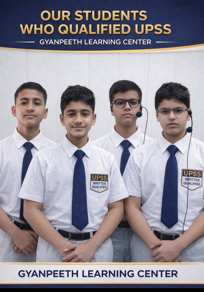 Gyanpeeth learning center is best coaching for UPSS