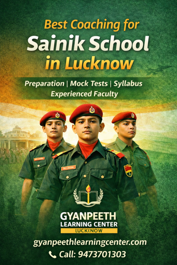 Best Coaching for Sainik School in Lucknow