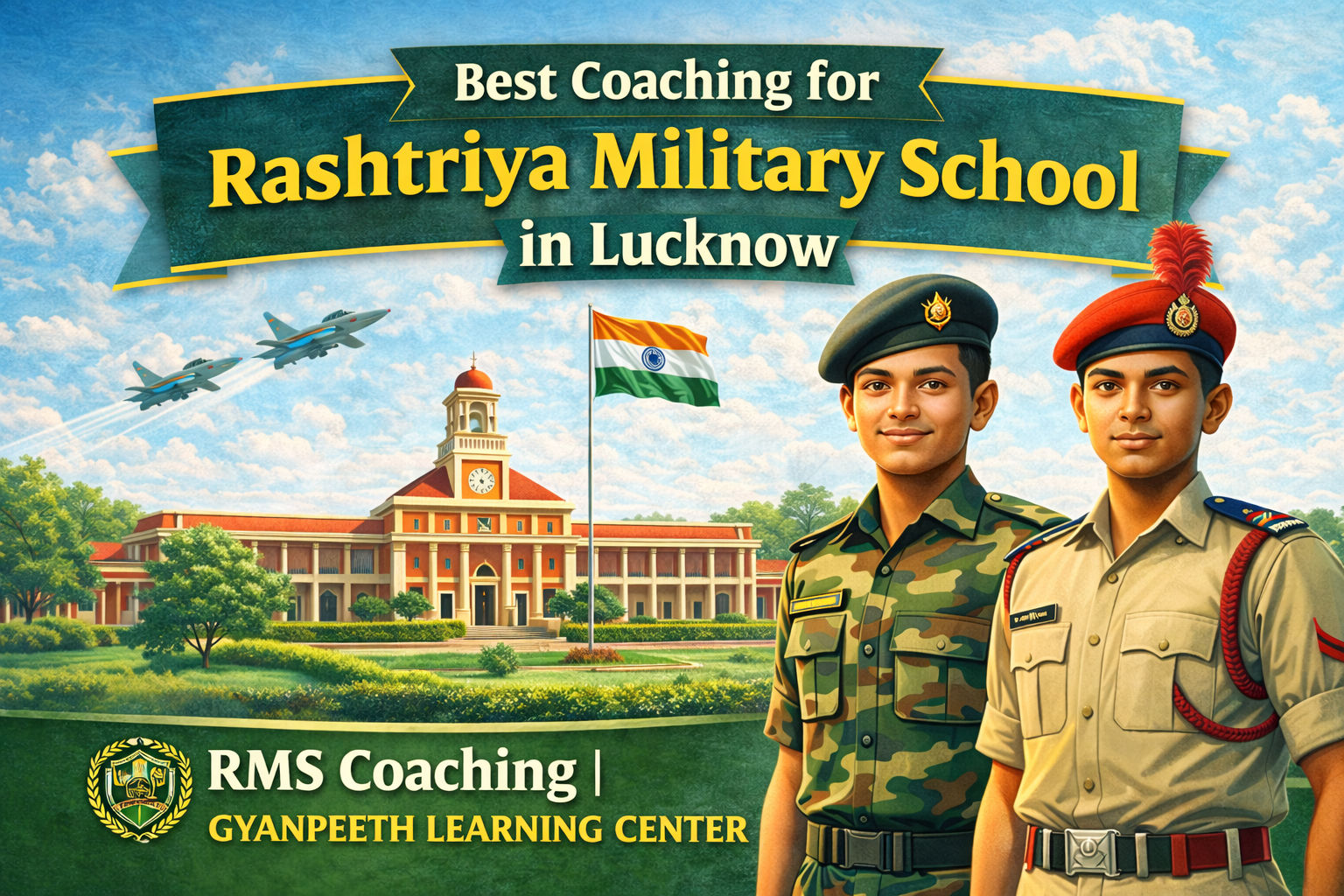 Best Coaching for Rashtriya Military School in Lucknow | RMS Coaching – Gyanpeeth Learning Center