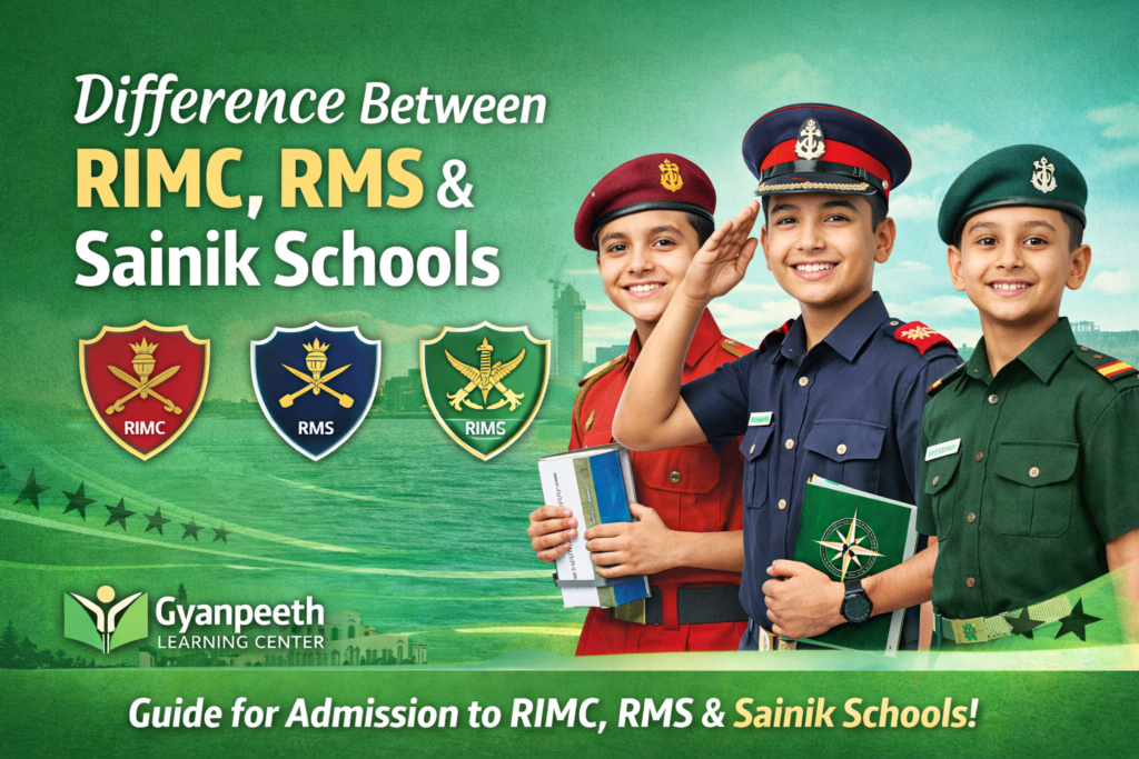 Difference Between RIMC, RMS, and Sainik Schools