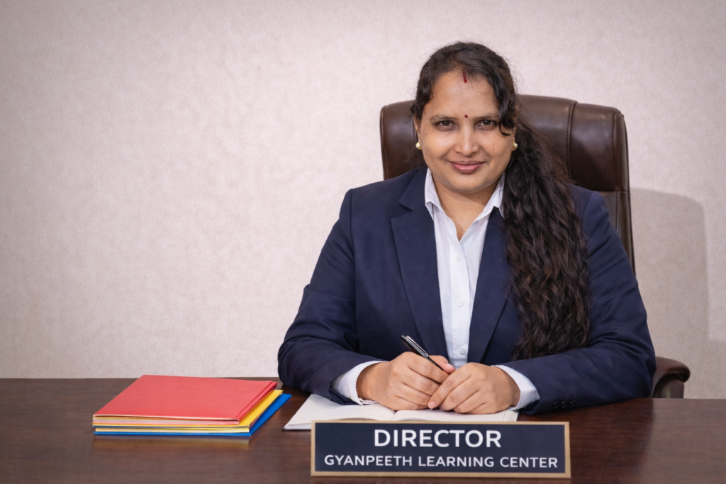 pratima yadav teaching in gyanpeeth learning center