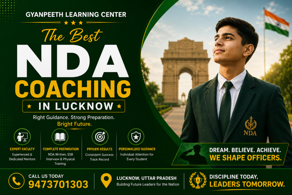 The Best NDA Coaching in Lucknow