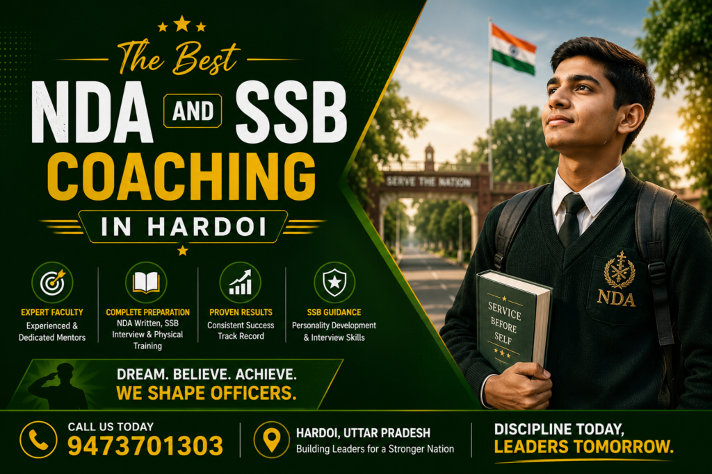 The Best NDA and SSB Coaching in Hardoi