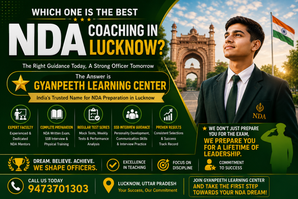 Which one is best NDA coaching in LUCKNOW